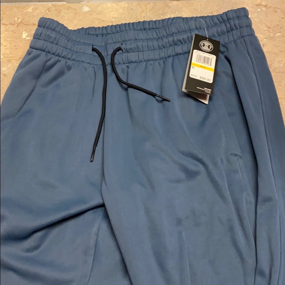 blue under armour sweatpants